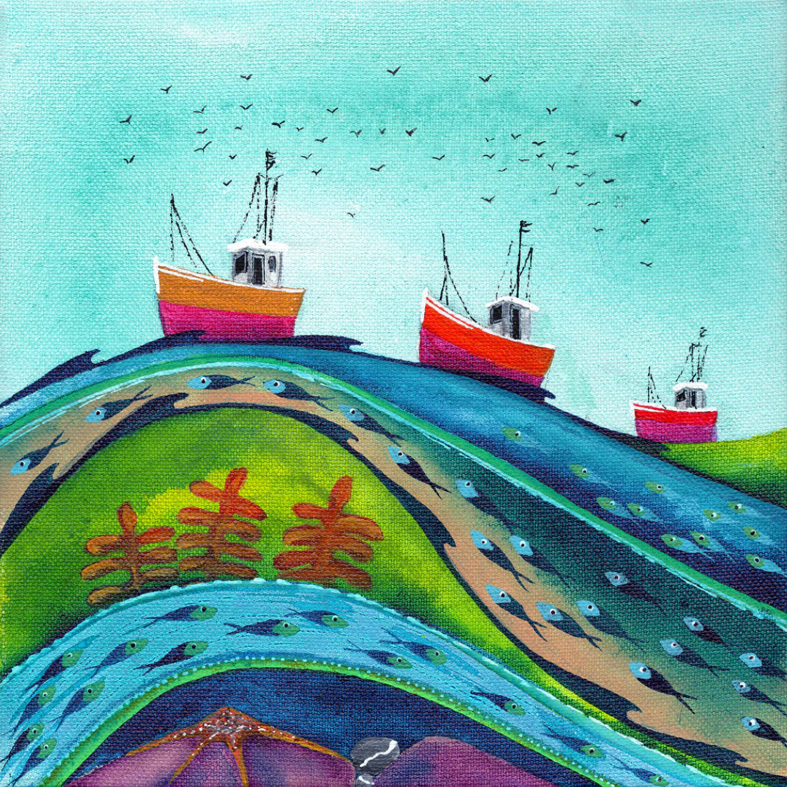 Bridget Wilkinson - Three Ships