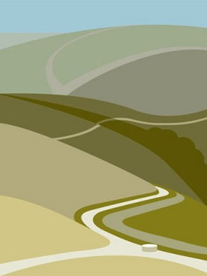 Ian Mitchell - To North Hill - Portrait