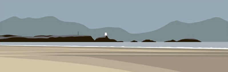 Ian Mitchell - Towards Snowdonia - Panoramic