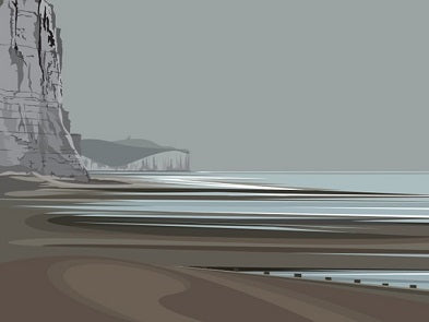 Ian Mitchell - Towards Birling Gap - Landscape