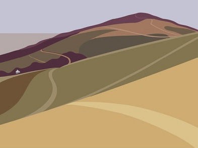 Ian Mitchell - Towards North Hill - Landscape