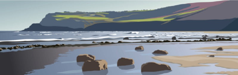 Ian Mitchell - Towards Ravenscar - Panoramic