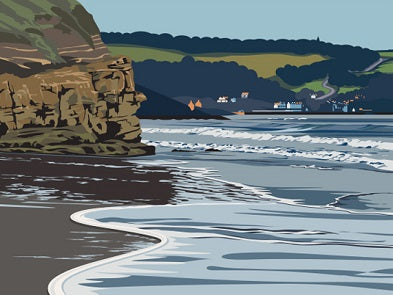 Ian Mitchell - Whitby Beach to Sandsend - Landscape