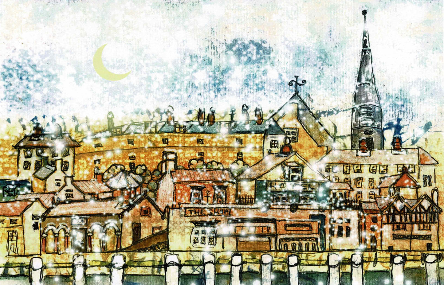 Jane Clarbour - Whitby Snowstorm