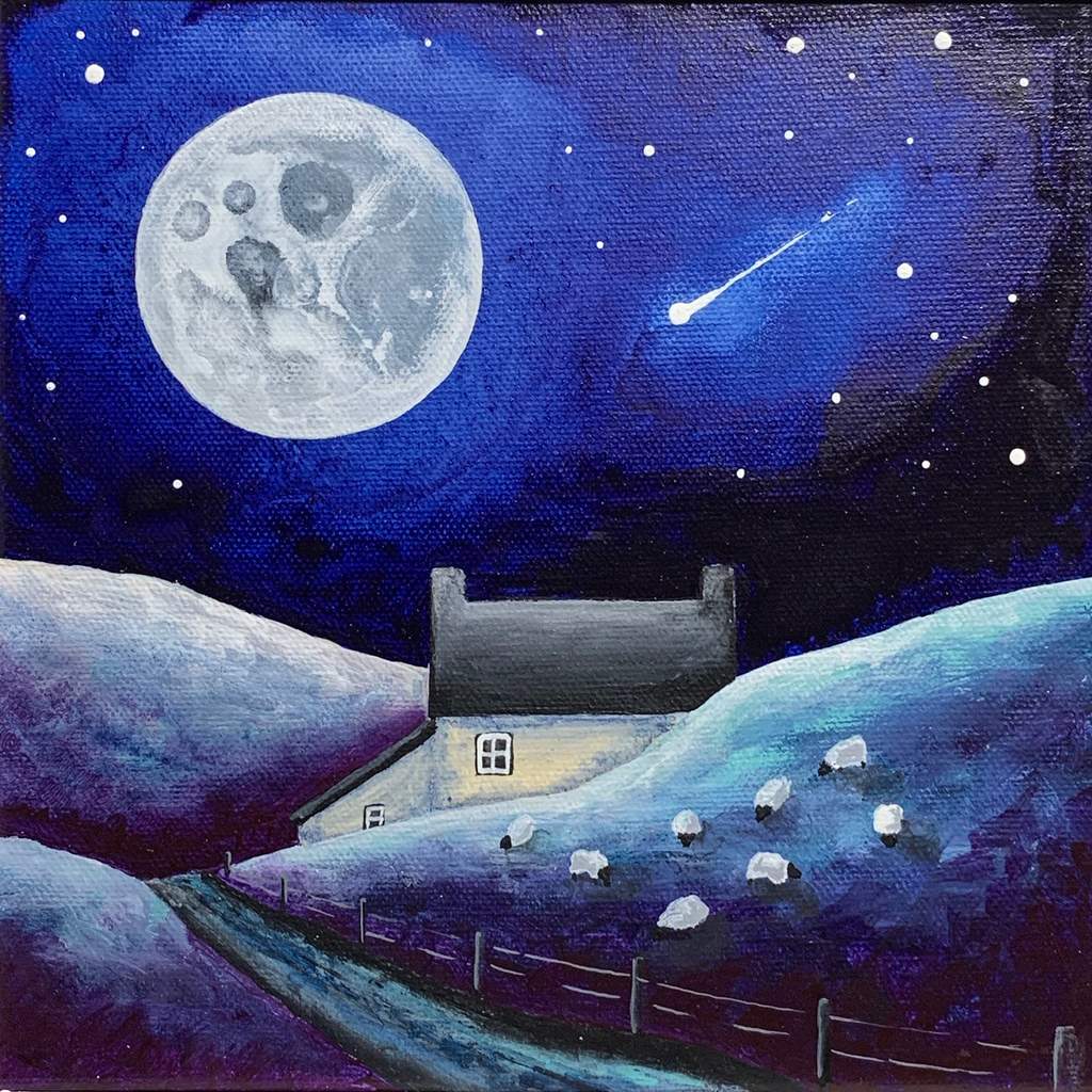 Bridget Wilkinson - Grazing Under The Moonlight