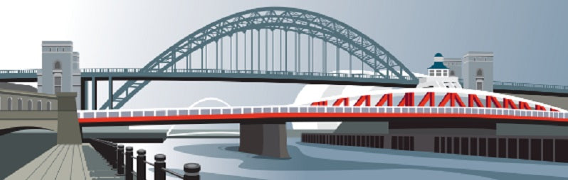 Ian Mitchell - Newcastle Quayside - Panoramic