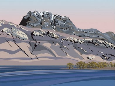 Ian Mitchell - Slioch from Loch Maree - Landscape