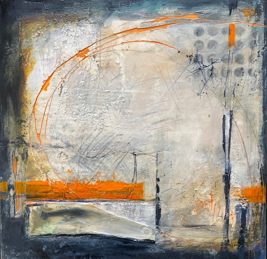 Lindsey Tyson has won the 6th Annual Women in Art - Emerging Abstract Artist award with her work 'Wednesday'