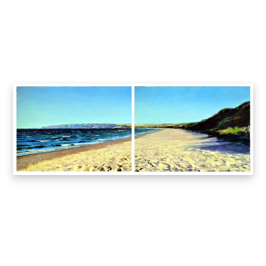 Jon Paul Wilson - Warm Day On Filey Bay - Original Painting