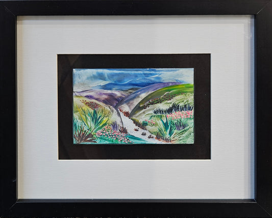 Filey Art Society - Margaret Crompton - Pathway to the Hills