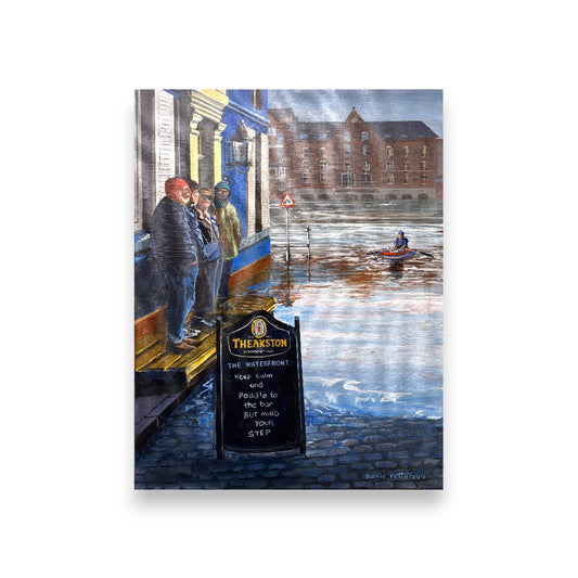 Filey Art Society - Barrie Petterson - York Floods