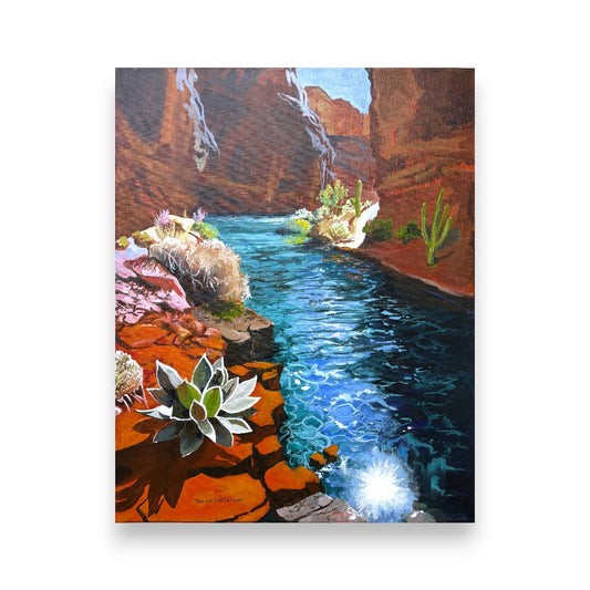 Filey Art Society - Barrie Petterson - Cavern