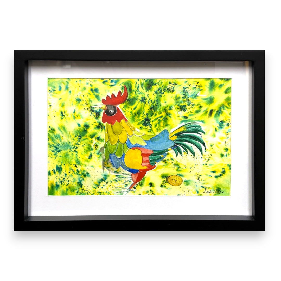 Filey Art Society - Bob Race - Cockerel