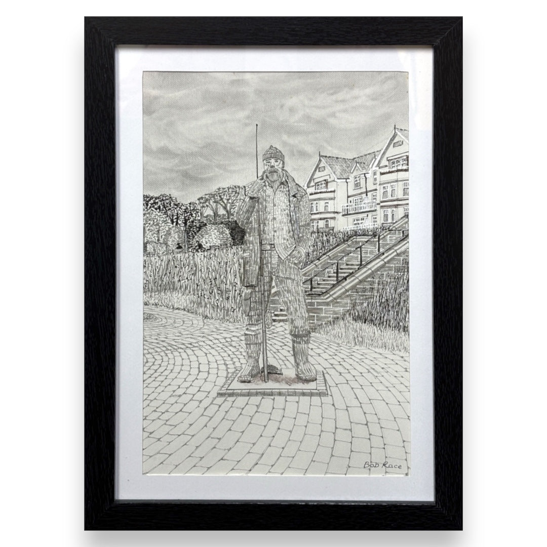 Filey Art Society - Bob Race - Filey Fisherman