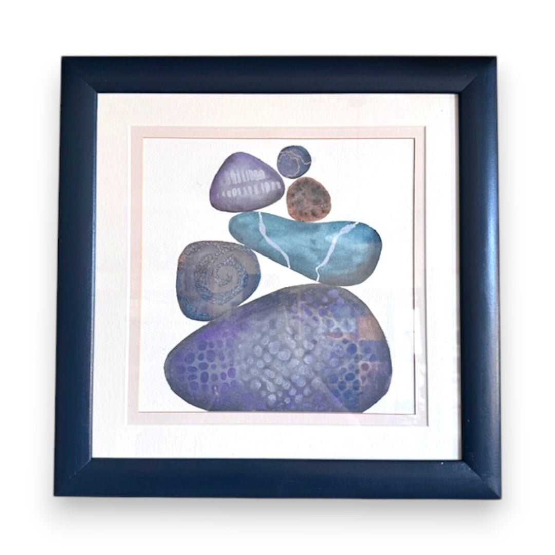 Bridget Wilkinson - Pebbles Stack 1 - Original Work