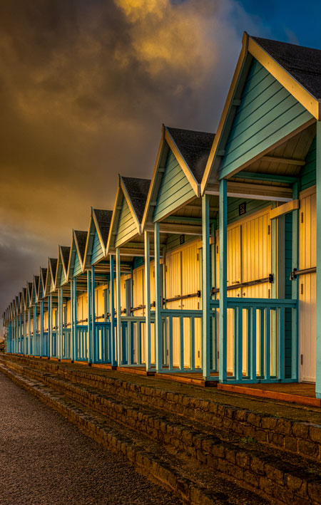 Andrew Smith - Bridlington Beach Huts - Photographic Print