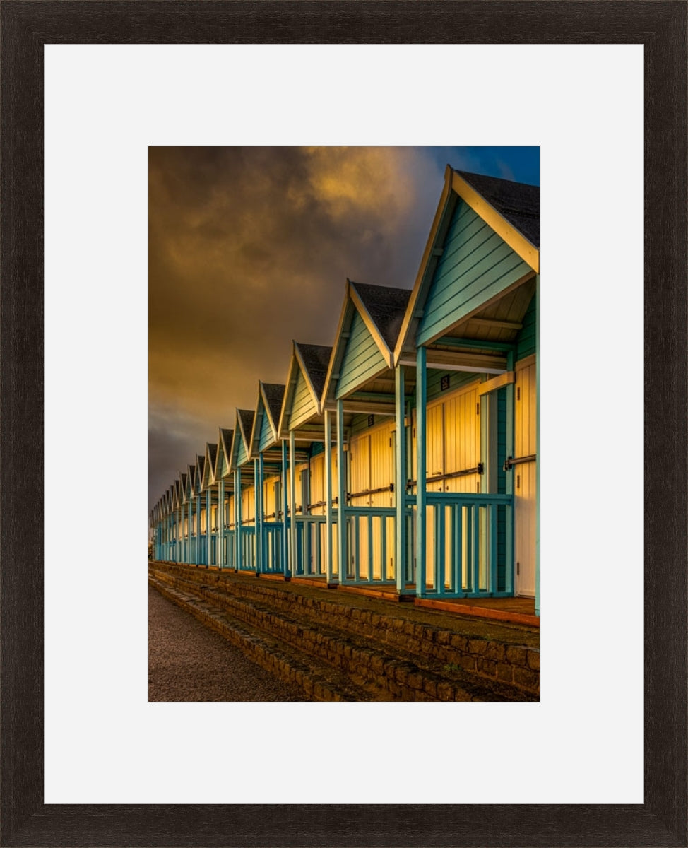 Andrew Smith - Bridlington Beach Huts - Photographic Print