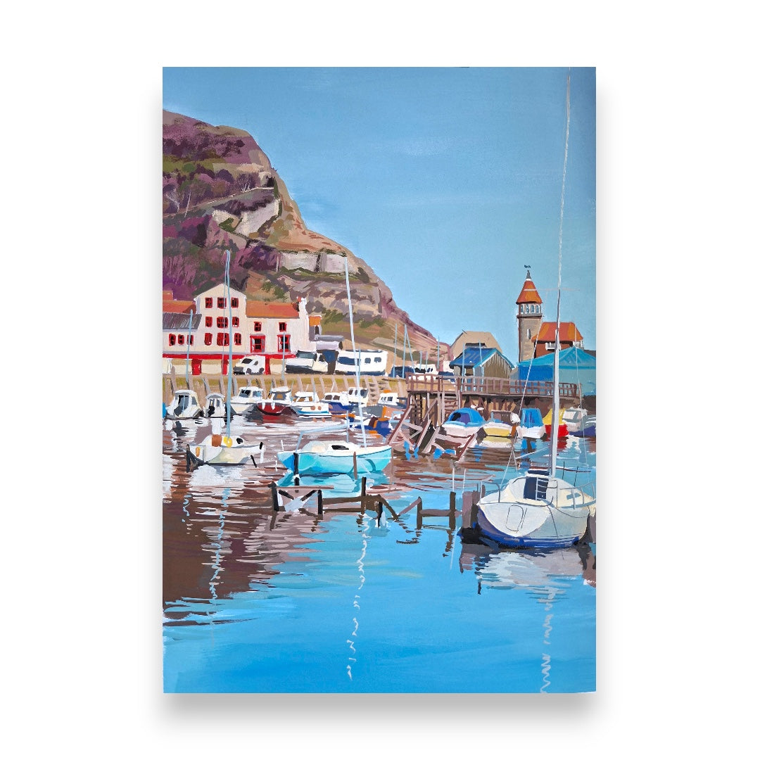 Dawn Blatherwick - A Corner of Scarborough Harbour - Original Work