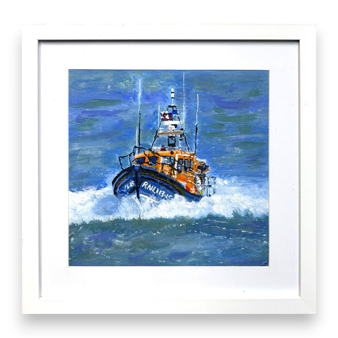 Filey Art Society - Elaine Peacock - Life Saver