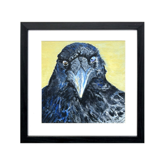 Filey Art Society - Elaine Peacock - It's Crow Time