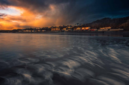 Andrew Smith - Filey Bay Sunrise - Photographic Print