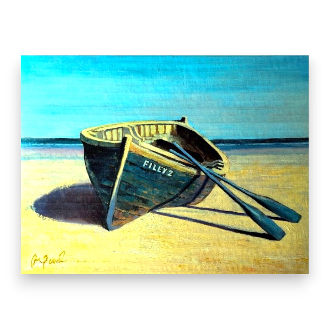 Jon Paul Wilson - Filey Boat - Limited Edition Print