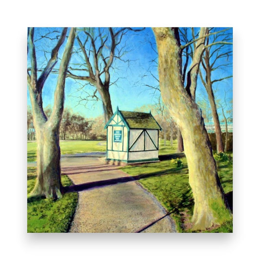 Jon Paul Wilson - Filey Glen Gardens - Original Painting