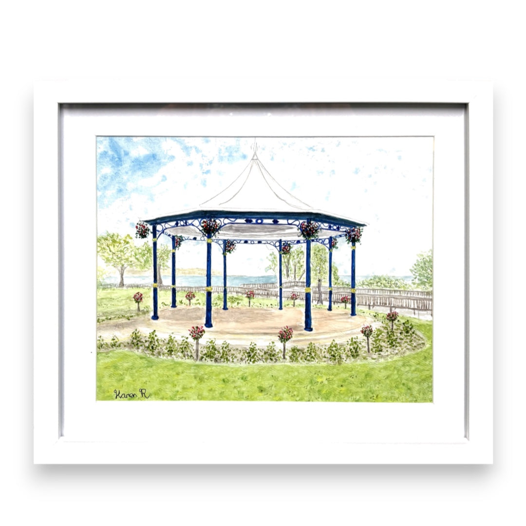 Filey Art Society - Karen Race - Filey Bandstand