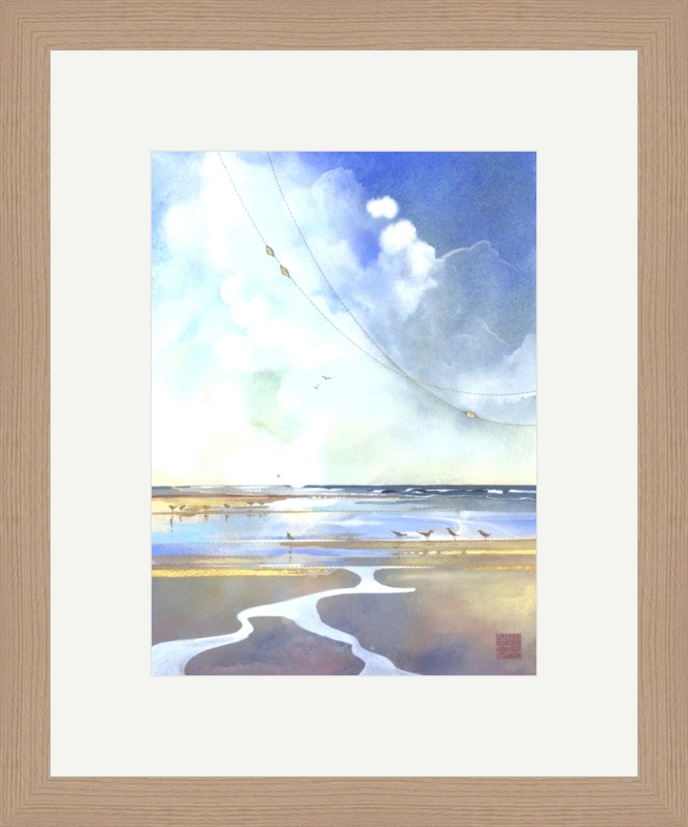 Kate Lycett - Ebb Tide - Hand finished print