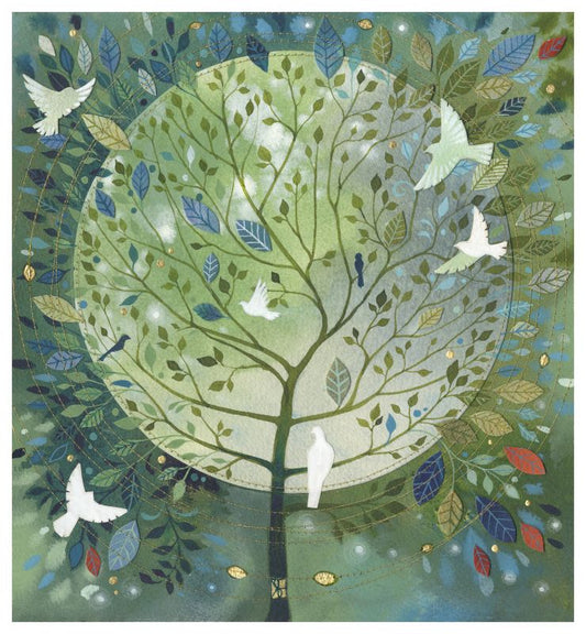 Kate Lycett - Nest Building - Hand finished print