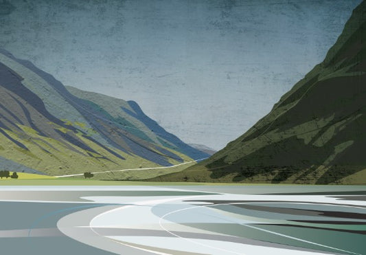 Ian Mitchell - The Pass of Glencoe - Landscape