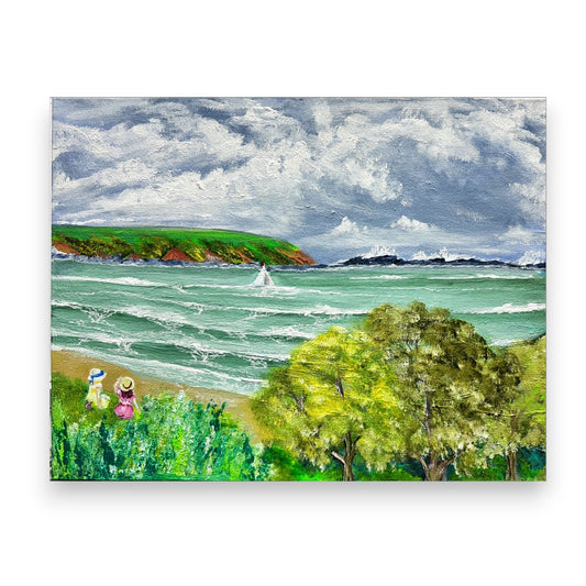 Filey Art Society - Ann Bristow - View Of The Bay