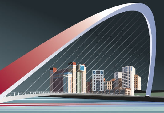 Ian Mitchell - ‘The Blinking Eye’ at Night - Landscape