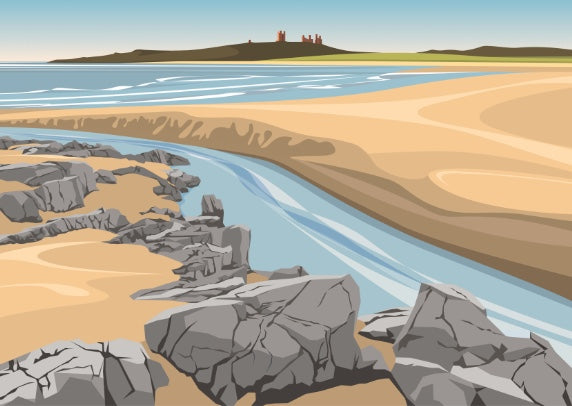 Ian Mitchell - Dunstanburgh Castle - Landscape