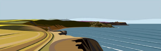 Ian Mitchell - Cayton Bay - Panoramic