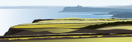 Ian Mitchell - Cleveland Way to Scarborough - Panoramic