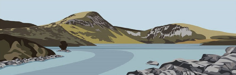Ian Mitchell - Loch Skeen - Panoramic