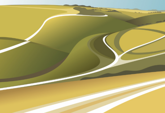 Ian Mitchell - Millington towards Frendal Dale - Landscape