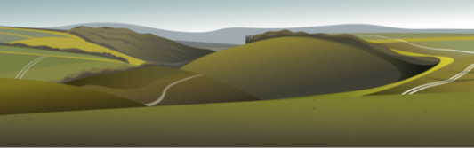 Ian Mitchell - North East to Horsedale - Panoramic