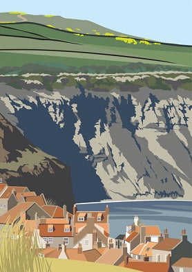 Ian Mitchell - Robin Hoods Bay - Portrait