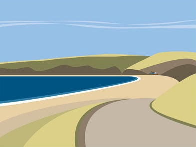 Ian Mitchell - Runswick Bay - Landscape