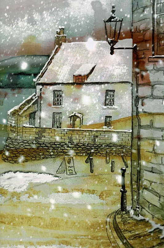 Jane Clarbour - Snowy Day By the Sea