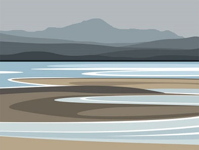Ian Mitchell - Across the Solway Firth - Landscape