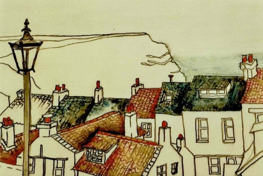 Jane Clarbour - Staithes Rooftops