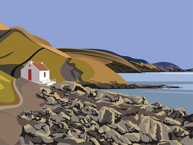Ian Mitchell - Towards the ‘Calf’ from Niarbyl Bay - Landscape
